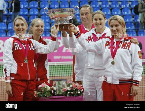 The Russian women s tennis team has won Federation Cup finals From Stock Photo, Royalty Free ...