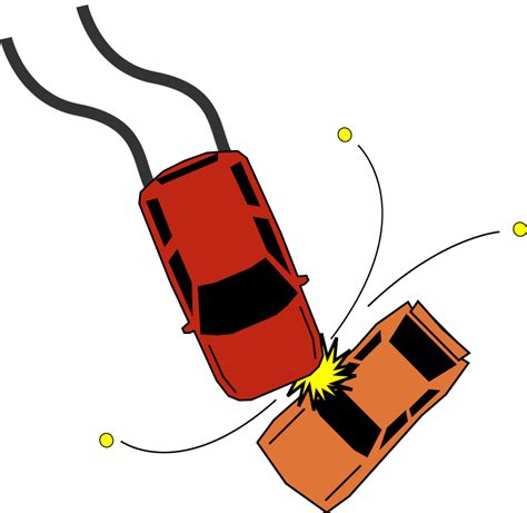Car Accident Free Vector / 4Vector