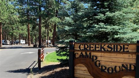 Creekside Campground Sisters Oregon - YouTube