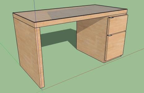 Office Table 3D SKP Model for SketchUp Office Table, Corner Desk, Appliances, Areas, 3d, Model ...