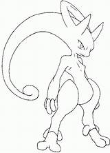Coloring Pages Pokemon Mewtwo  Home sketch template