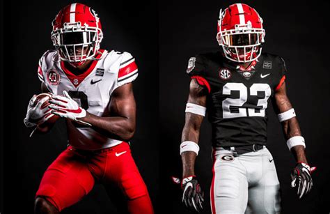 Georgia Bulldogs Reveal 1980 Throwback Road, New Black Alternate Uniforms – SportsLogos.Net News ...