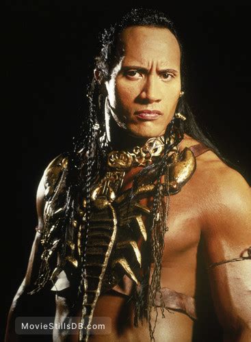 The Mummy Returns - Promo shot of Dwayne Johnson