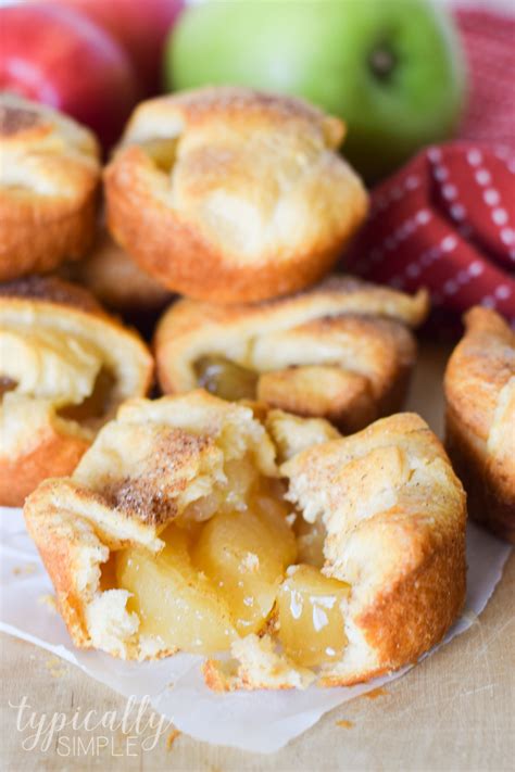 Apple Pie Bites Recipe - Typically Simple