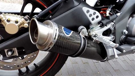 Yamaha YZF R125 Custom Termignoni Exhaust - YouTube