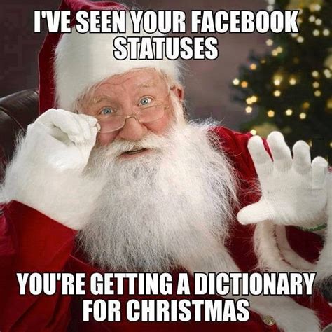 Santa Facebook Status Funny Meme – FUNNY MEMES