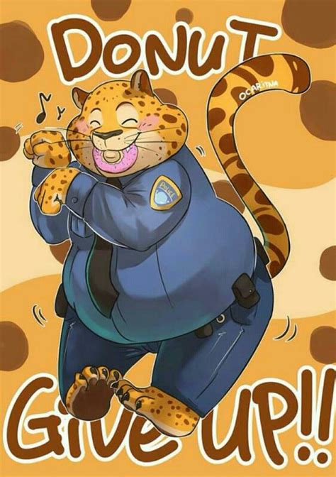 Funny Clawhauser (With images) | Zootopia, Disney cartoons, Cartoon