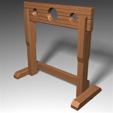 pillory 3d model