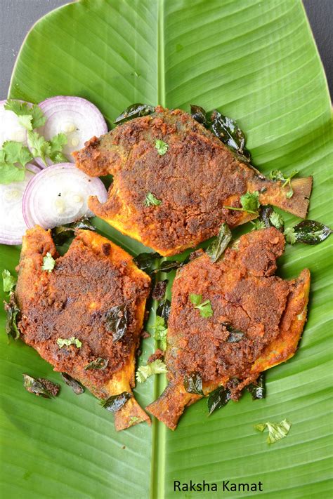 Pomfret Masala Fry + Video - Raksha's Kitchen