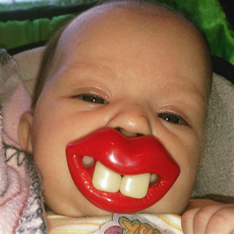 Funny Teeth Pacifiers That Make Parenting More Tolerable