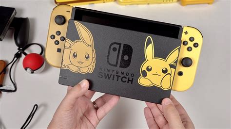 Pikachu & Eevee Edition BUNDLE: Nintendo Switch Unboxing! – Erica Griffin