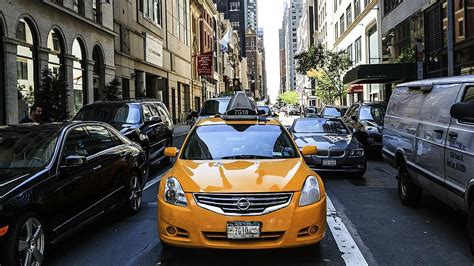 cab, cars, driving, new york city, public transportation, street, taxi, transportation, CC0 ...