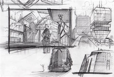 Art of Adrian Thatcher Blog: conceptual sketches