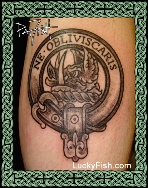 Celtic Heraldry Tattoos — LuckyFish, Inc. and Tattoo Santa Barbara