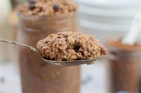 Chocolate Overnight Oats - Made In A Pinch