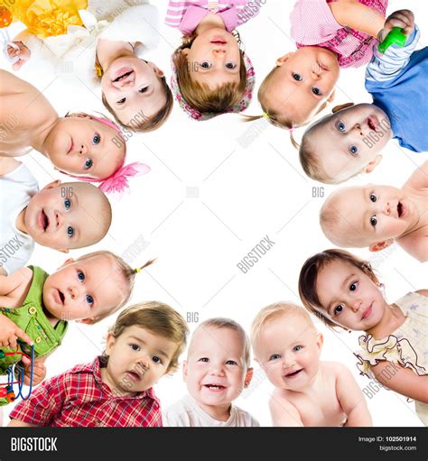 Group Smiling Babies Image & Photo (Free Trial) | Bigstock