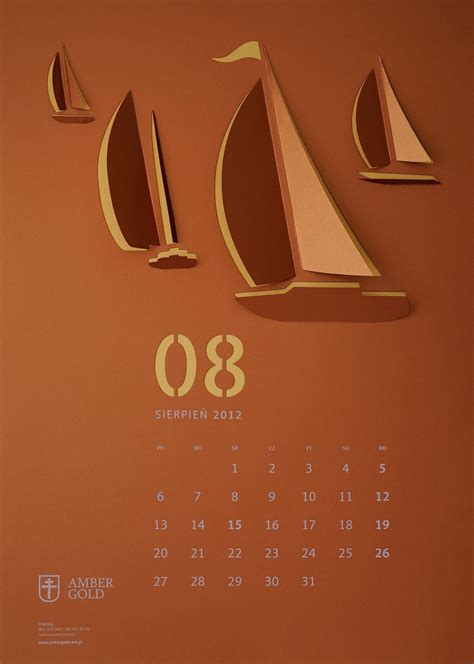"Cut Out" Wall Calendar Creative Poster Design, Graphic Design Posters, Typography Design, Book ...