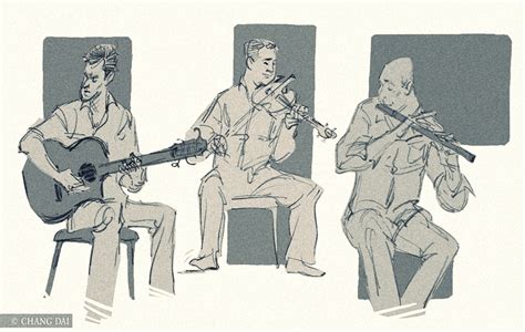 Image result for sketching musicians | Sketch book, Humanoid sketch, Art