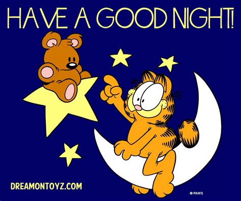 Have a Good Night Gato Garfield, Garfield Cartoon, Have A Good Night, Good Morning Good Night ...