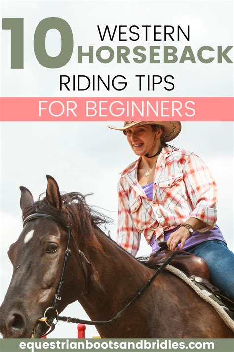 10 Western Horseback Riding Tips for Beginners | Horseback riding tips, Horseback riding lessons ...