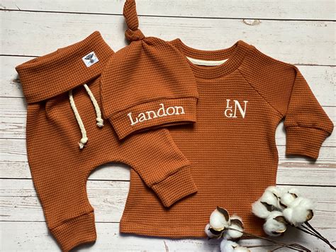 Gender neutral baby clothes newborn boy coming home outfit | Etsy