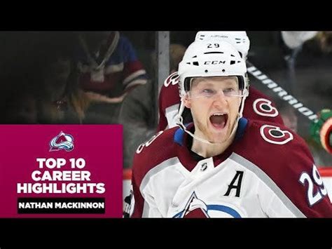 Nathan MacKinnon Highlights to get pumped up from! [Thanks Youtube NHL ...