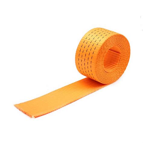 2 Inch Orange Polyester Webbing 4400 Lbs | Webslingness