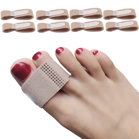 Buy DYKOOKBroken Toe Wraps 8 Pcs,Big Toes Hammer Toe Straightener ...