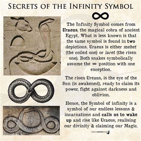 5 Secrets of the Infinity Symbol ∞ – Magical Recipes Online | Sacred geometry symbols, Symbols ...