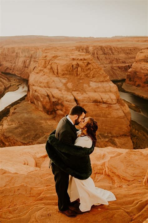 Stunning horseshoe bend winter elopement – Artofit