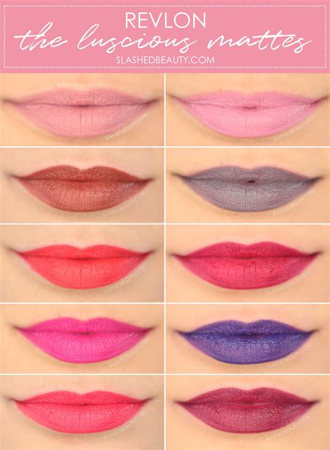 Revlon Super Lustrous Lipstick Black Cherry Swatches