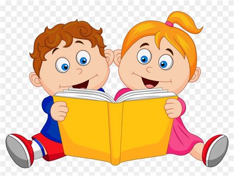 Children Reading Bookscartoongoogle - Reading Book Cartoon - Free Transparent PNG Clipart Images ...