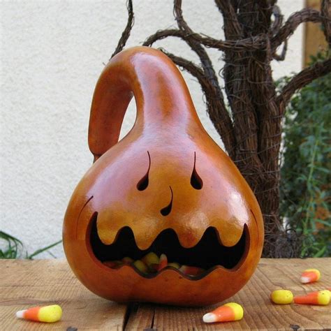 Google Image Result for http://img3.etsystatic | Halloween gourds, Gourd art, Gourds