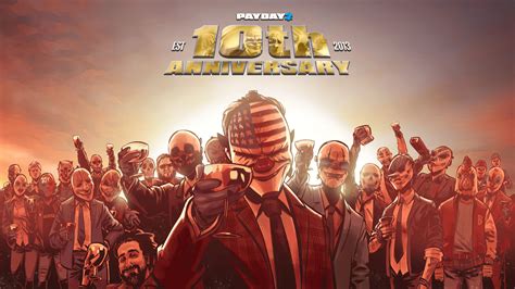 Payday 2's 10th Anniversary by AngusBurgers on DeviantArt