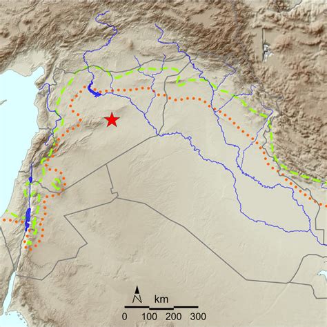 (Color online.) Relief map of the Middle East with contemporary climate... | Download Scientific ...