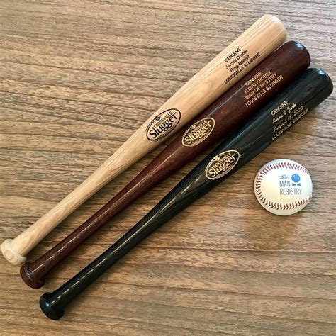 Custom Louisville Slugger Wood Bats