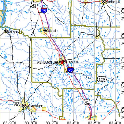 Ashburn, Georgia (GA) ~ population data, races, housing & economy