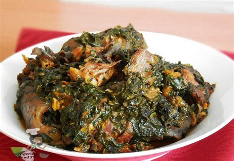 Afang Soup : The Popular Calabar Afang soup - Nigerian Food TV