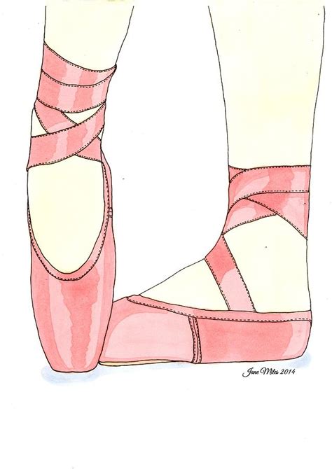 Ballet Shoes Drawings | ubicaciondepersonas.cdmx.gob.mx