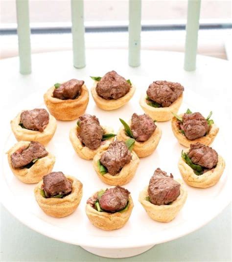 Miniature Beef Wellingtons with Spinach and Pâté Fillings www ...