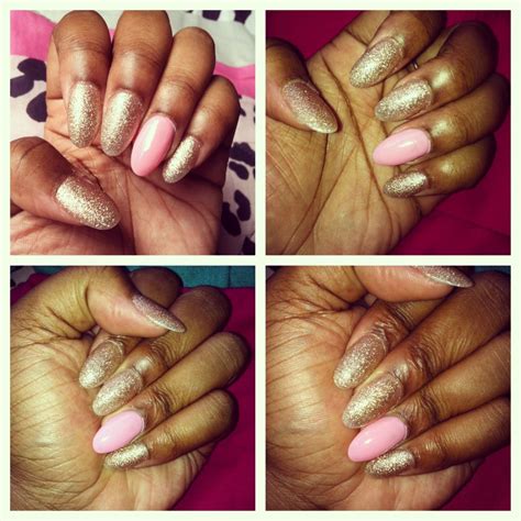 Baby Pink & Glitter!!! | Pink glitter, Nails, Baby pink