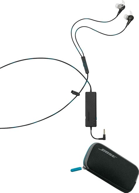 Questions and Answers: Bose QuietComfort 20 (iOS) Wired Noise Cancelling In-Ear Earbuds Black ...