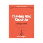 Playing Alto Recorder - Music Rhapsody