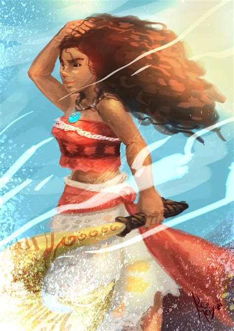 ArtStation - Moana - Fan Art