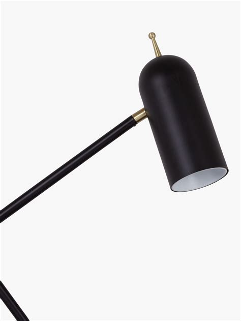 John Lewis No.045 LED Floor Lamp, Black | Led floor lamp, Floor lamp, Lamp