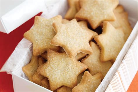 Vanilla & cinnamon shortbread stars