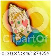 Royalty-Free (RF) Clipart of Praying Hands, Illustrations, Vector Graphics #1