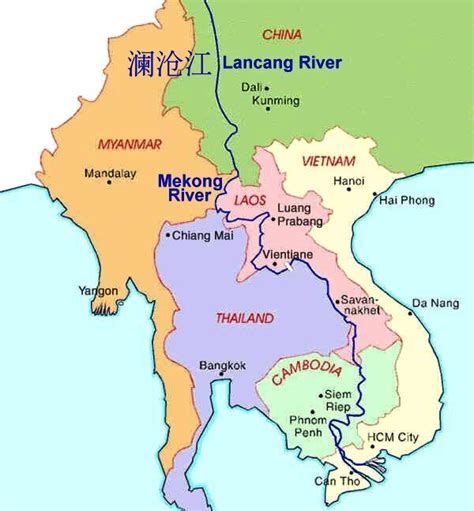 mekong thailande Archives - Voyages - Cartes