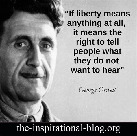 George Orwell free speech quote in 2020 | Free speech quotes, Freedom quotes, Speech quote