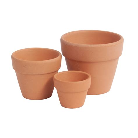 Terracotta Pots In 3 Sizes | Crafts and Candle Displays – The Danes